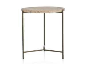 Coco maison Bijzettafel ISA - Bruin marmer Bruin