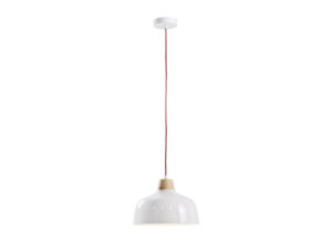 Kave home Hanglamp BITS - Wit Wit