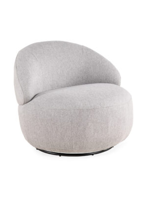 Richter young design Draaifauteuil PEBBLE - Lichtgrijs Lichtgrijs