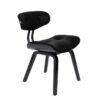 Dutchbone Stoel BLACKWOOD - Black Zwart Dutchbone Stoel BLACKWOOD - Black Zwart