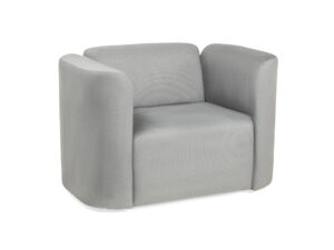 Banne Zetel 1-zit SLICE - Grijs Grijs