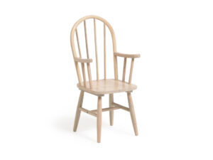 Kave home Kinderstoel DAISA - Massief rubberhout Hout