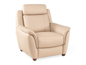 Maxdivani 1-zit AFFOGATO - Beige leder Beige