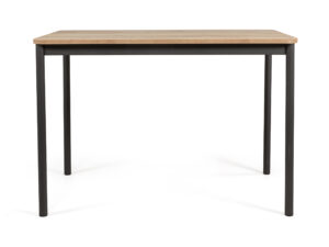 Perfecta Tafel BASIC - Antraciet/eik natuur Hout
