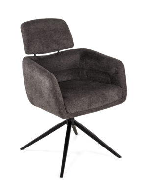 Richter design Eetkamerstoel GRACE - Antraciet Antraciet