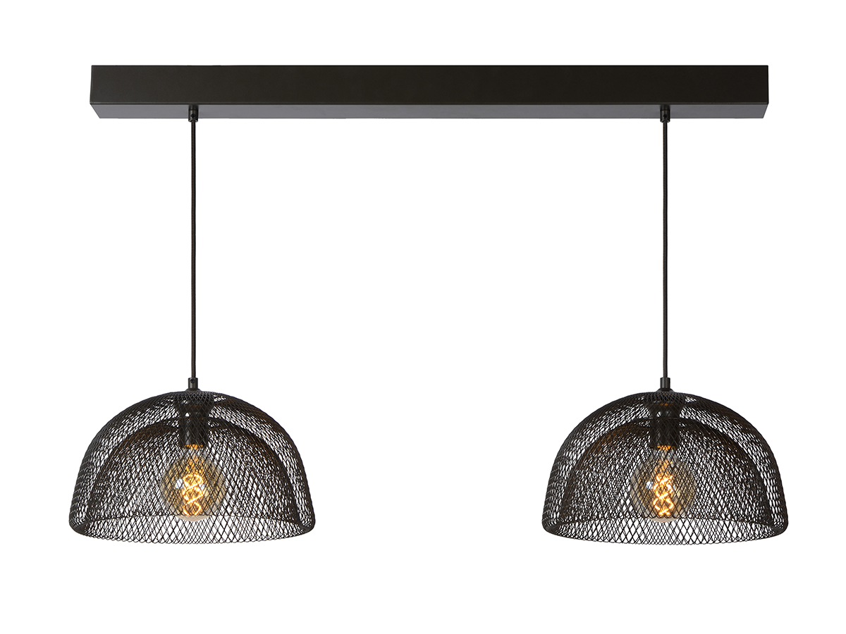 Lucide Hanglamp MESH - Zwart Zwart Lucide Hanglamp MESH - Zwart Zwart
