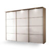 Staud Schuifdeurkast SINFONIE PLUS - Alpinewit/sonoma eik Glas Staud Schuifdeurkast SINFONIE PLUS - Alpinewit/sonoma eik Glas