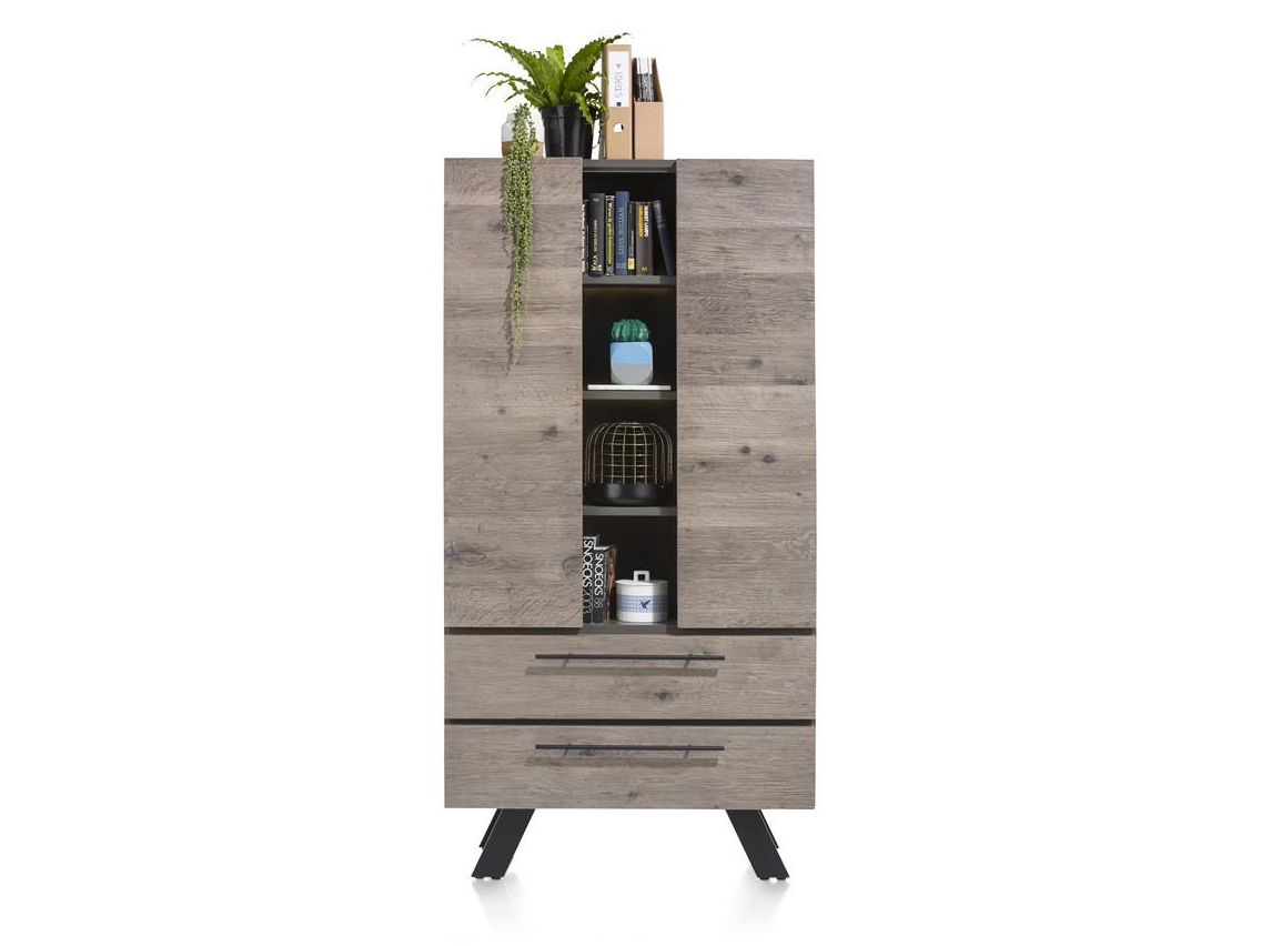 Xooon Kast bergkast VINOVO - Antraciet/Montessa grey Grijs Xooon Kast bergkast VINOVO - Antraciet/Montessa grey Grijs