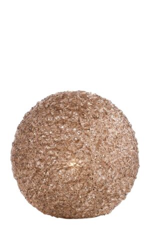 Coco maison Espoo tafellamp acryl bruin Bruin
