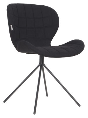 Zuiver Kuipstoel OMG - Black Zwart