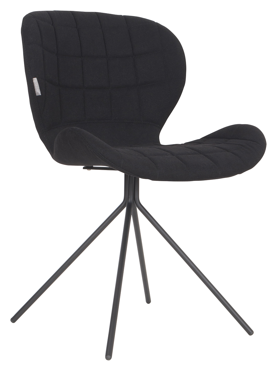 Zuiver Kuipstoel OMG - Black Zwart Zuiver Kuipstoel OMG - Black Zwart