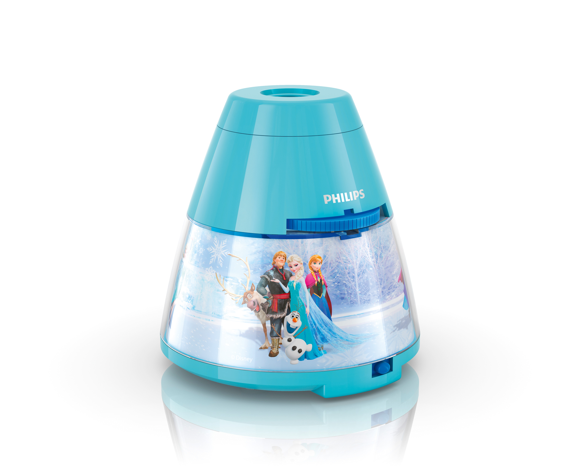 Philips 2-in-1, projector en nachtlampje FROZEN Blauw Philips 2-in-1