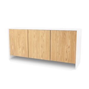 Tenzo Kast dressoir PROFIL - Wit/eik Hout