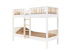 Bopita Stapelbed IVO - Wit/Naturel Wit