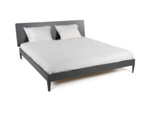 Cinquanta3 Bed incl. lattenbodem SUEZ - Lavagna grijs Grijs