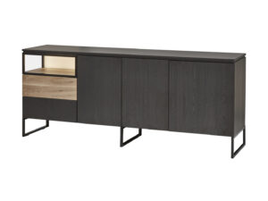 Evan Dressoir PORTOFINO medium - Bovenblad Black Zwart