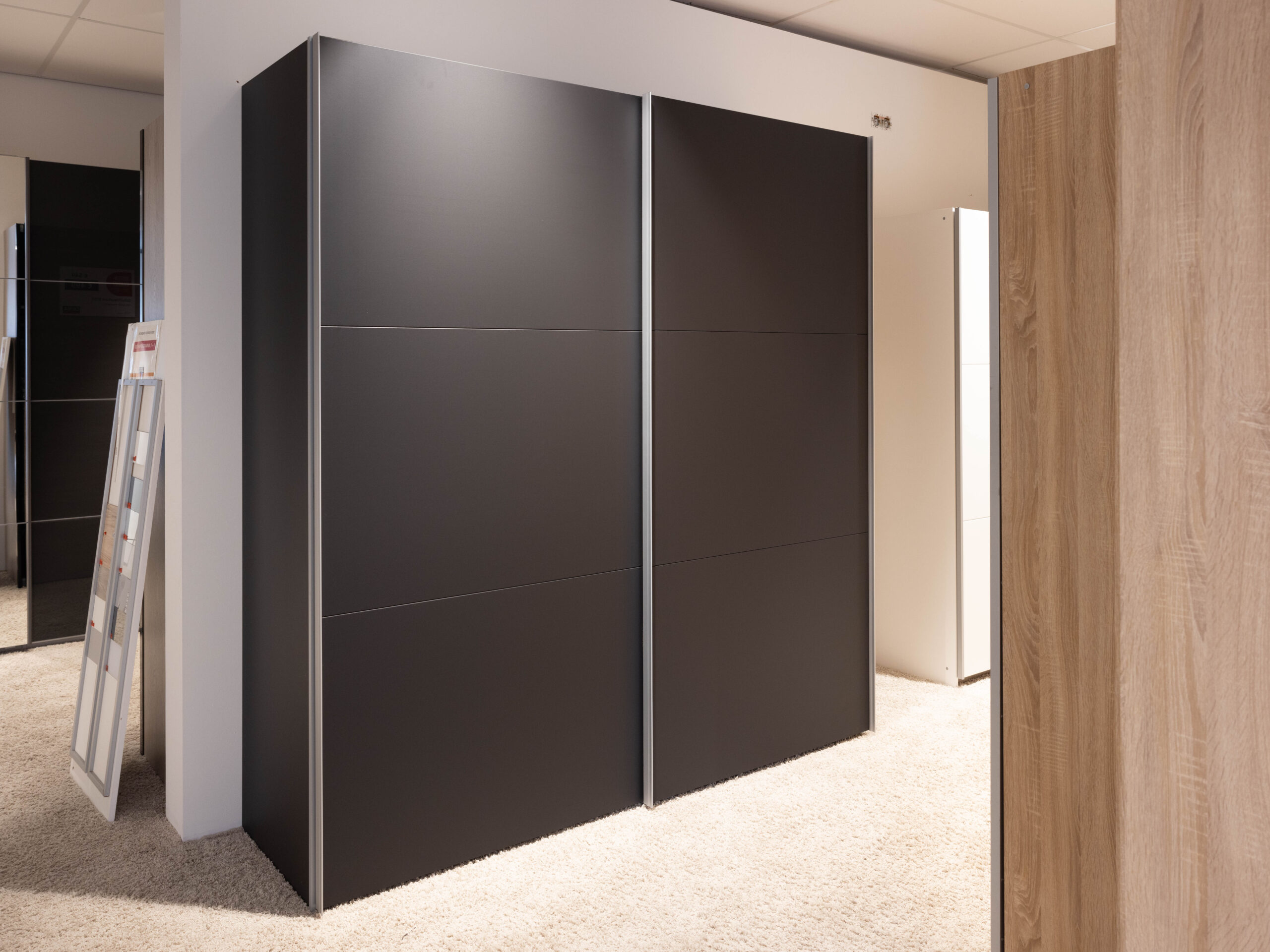 Express Schuifdeurkast SWIFT - Basalt Antraciet Express Schuifdeurkast SWIFT - Basalt Antraciet