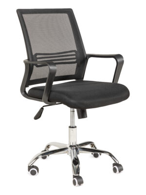 Fito Bureaustoel Aus038 - Zwart Zwart