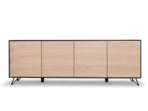 Frans bijnen Dressoir SITO - Zwart/Hout Zwart