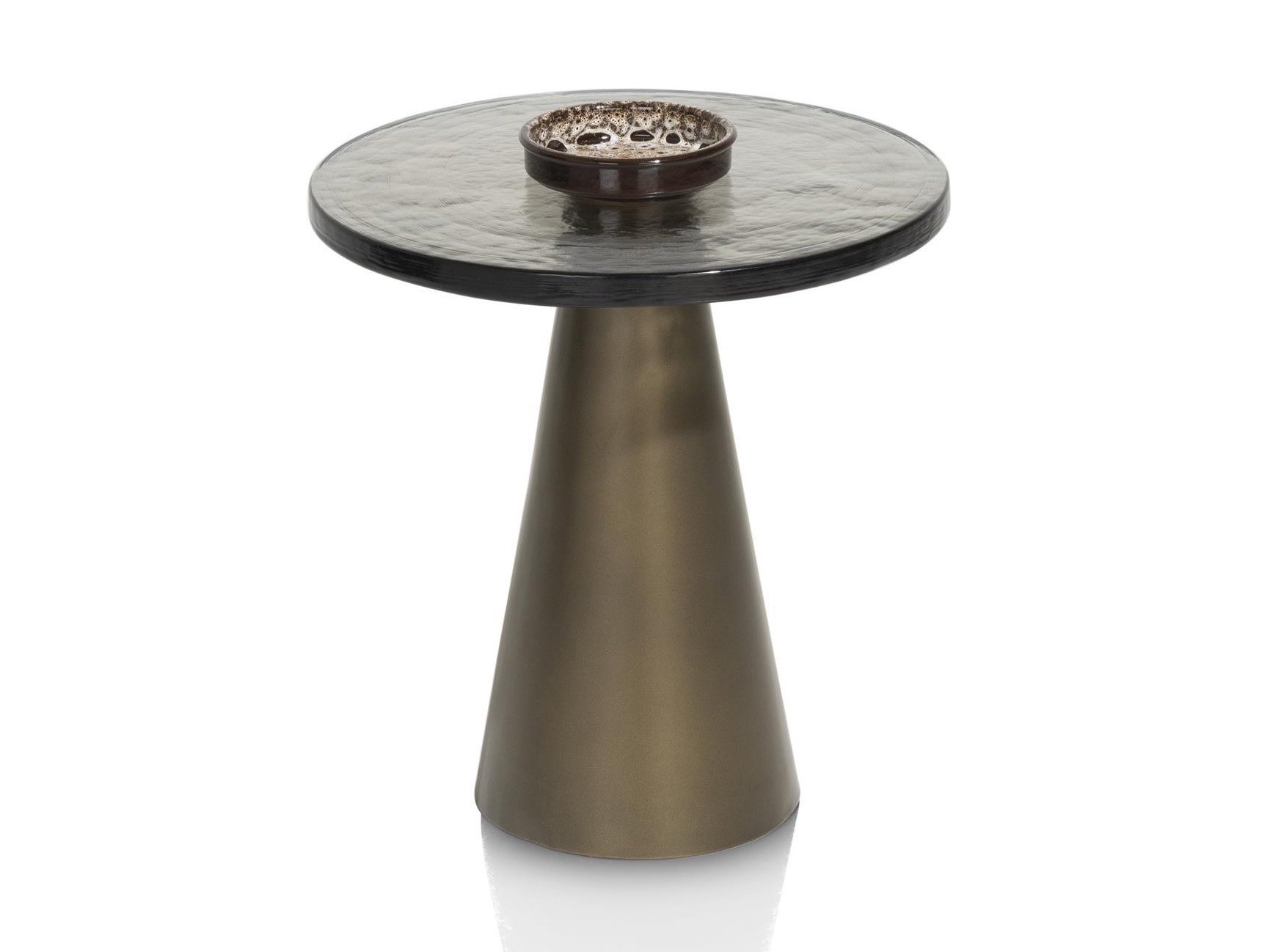 Henders & hazel Bijzettafel ELOY - Goud/Glas Goud Henders & hazel Bijzettafel ELOY - Goud/Glas Goud