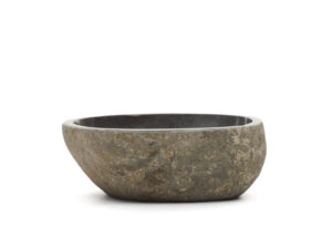 Kave home Waskom TETSU - Riviersteen Grijs