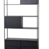 Lifestyle Wandkast IMPERIAL - Zwart Zwart
