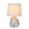 Lucide Tafellamp MARMO - Witte marmerlook Wit Lucide Tafellamp MARMO - Witte marmerlook Wit