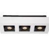 Lucide Spot XIRAX 3 spots - Wit/zwart Wit Lucide Spot XIRAX 3 spots - Wit/zwart Wit