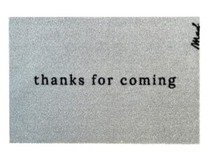 Madaboutmats Deurmat ALFIE - Lichtgrijs Lichtgrijs