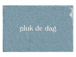 Madaboutmats Deurmat MILLIE - Blauw Blauw