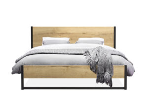 Maxfurn Bed BERLIJN - Hout/metaal Hout