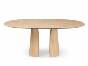 Mobitec Eetkamertafel uitschuifbaar BLOSSOM - Mozaïek Fineer Hout