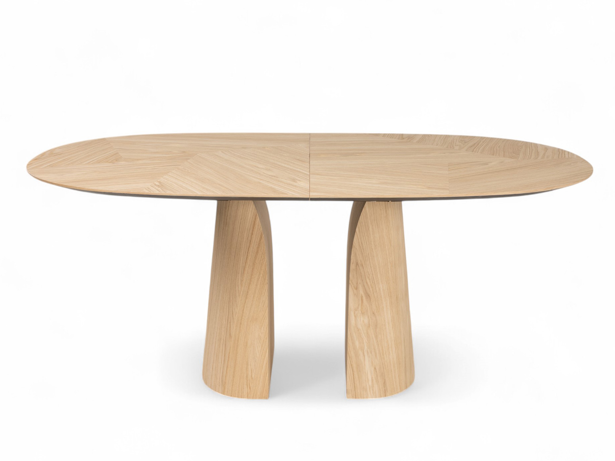 Mobitec Eetkamertafel uitschuifbaar BLOSSOM - Mozaïek Fineer Hout Mobitec Eetkamertafel uitschuifbaar BLOSSOM - Mozaïek Fineer Hout