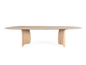 Mobitec Tafel DOLMEN - Fineer chevron Hout