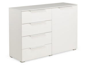 Rauch Commode met 1 deur & 4 laden 20UP - Wit