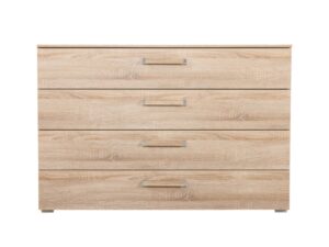 Rauch Commode 4 laden EVELYN - Sonoma Oak Hout