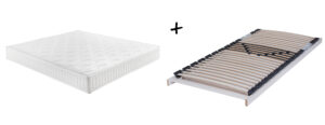 Recor Matras + lattenbodem SUPER DELUXE Wit