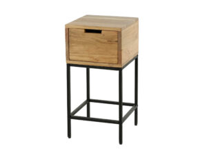 Richter young design Nachttafel FLAT - Massief Acaciahout Hout