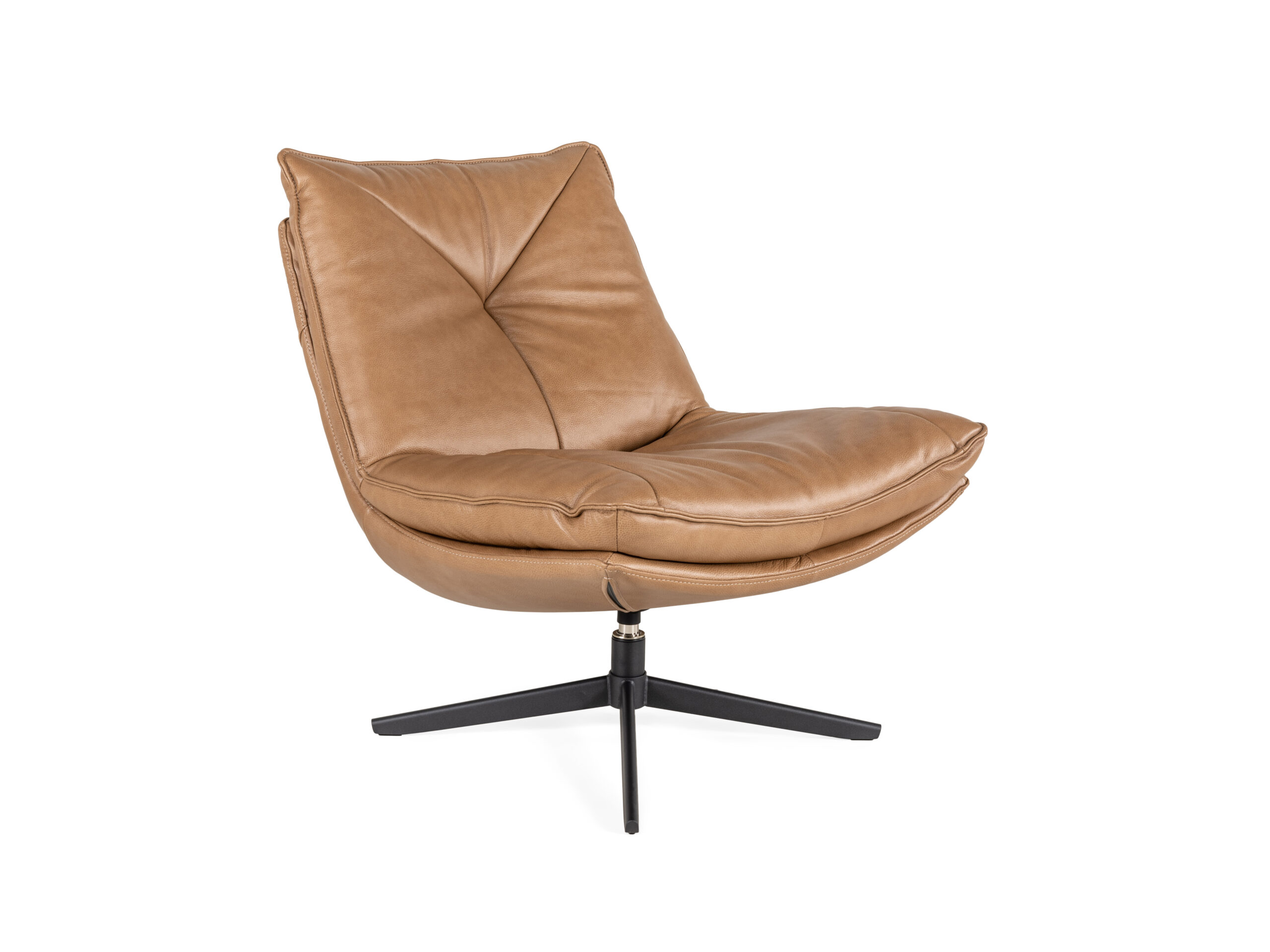 Richter young design Draaifauteuil METZ - York Tan Cognac Richter young design Draaifauteuil METZ - York Tan Cognac