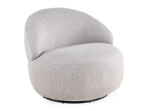 Richter young design Draaifauteuil PEBBLE - Lichtgrijs Lichtgrijs