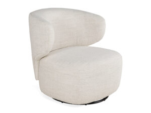 Richter young design Draaifauteuil Dijon - Pearl Wit