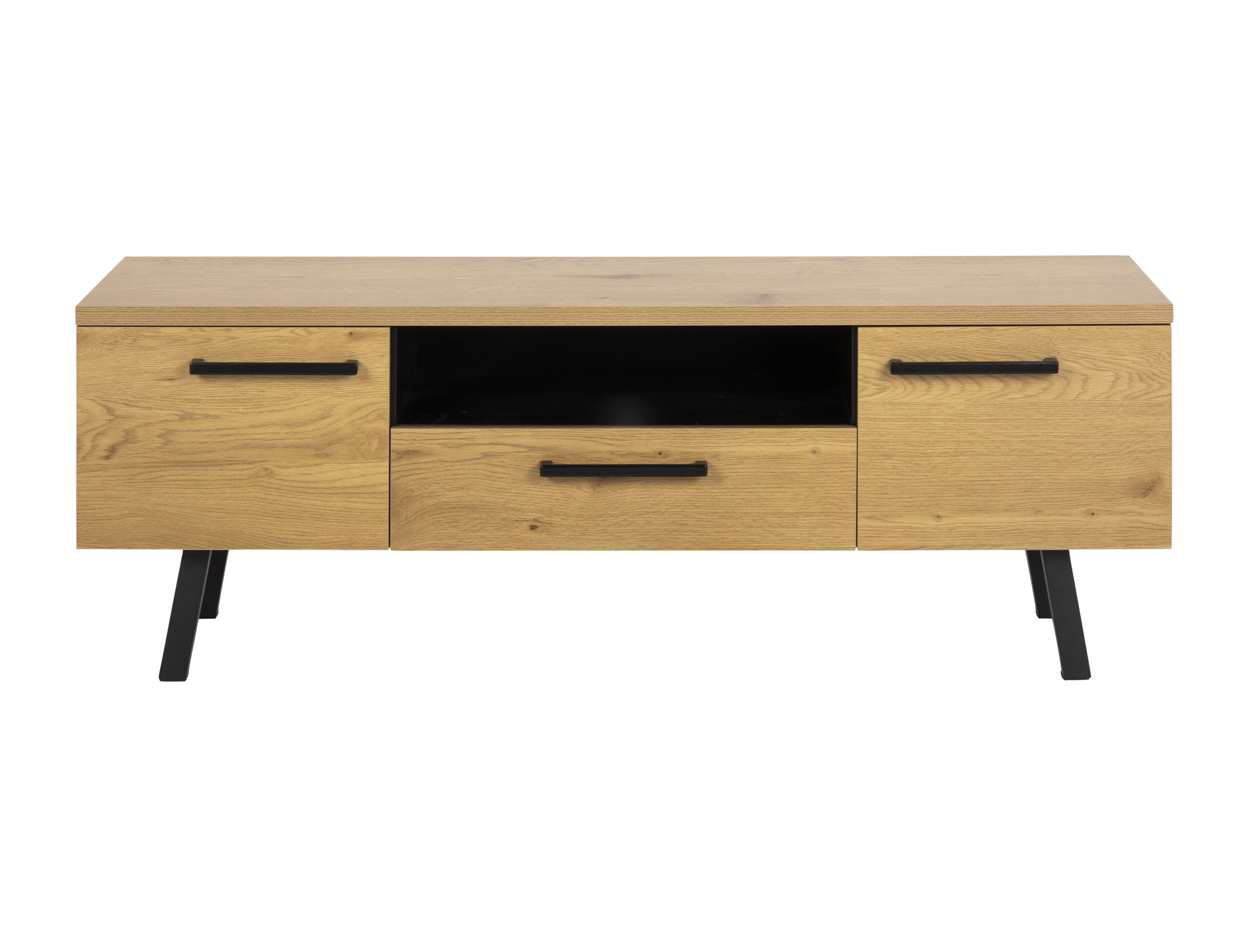 Richter young design Toonzaalmodel: tv-meubel MALLOW - Wilde eik Hout Richter young design Toonzaalmodel: tv-meubel MALLOW - Wilde eik Hout
