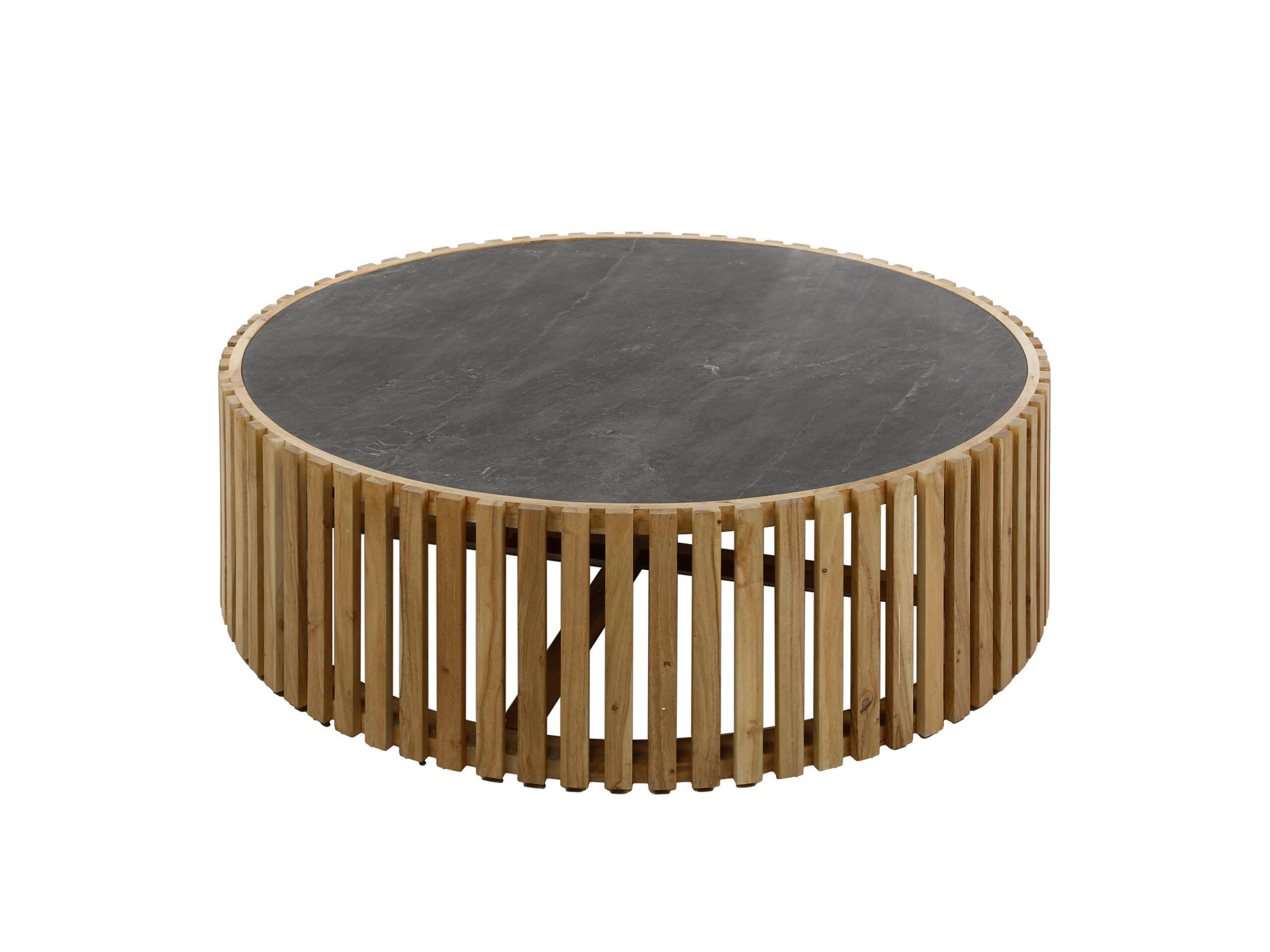 Richter young design Salontafel SLATE - Leisteen/Acaciahout Hout Richter young design Salontafel SLATE - Leisteen/Acaciahout Hout