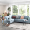 Richter young design Hoekzetel TOP - Cube ocean blue Blauw