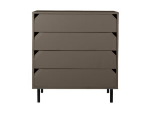 Tenzo Commode CORNER - Dark Taupe matte Bruin