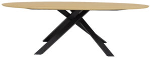 Tenzo Ovale tafel COX - Oak Veneer Hout