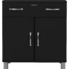 Tenzo Commode MALIBU - Shadow black Zwart Tenzo Commode MALIBU - Shadow black Zwart