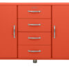 Tenzo Commode MALIBU - Red sand Rood Tenzo Commode MALIBU - Red sand Rood