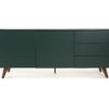 Tenzo Dressoir PLAIN - Forest Green Groen Tenzo Dressoir PLAIN - Forest Green Groen