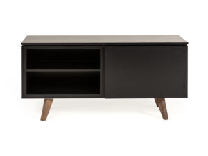 Tenzo Tv-meubel PLAIN - Zwart Zwart